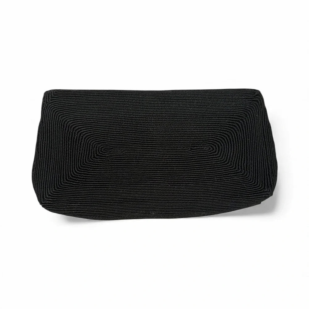 Vintage black clutch